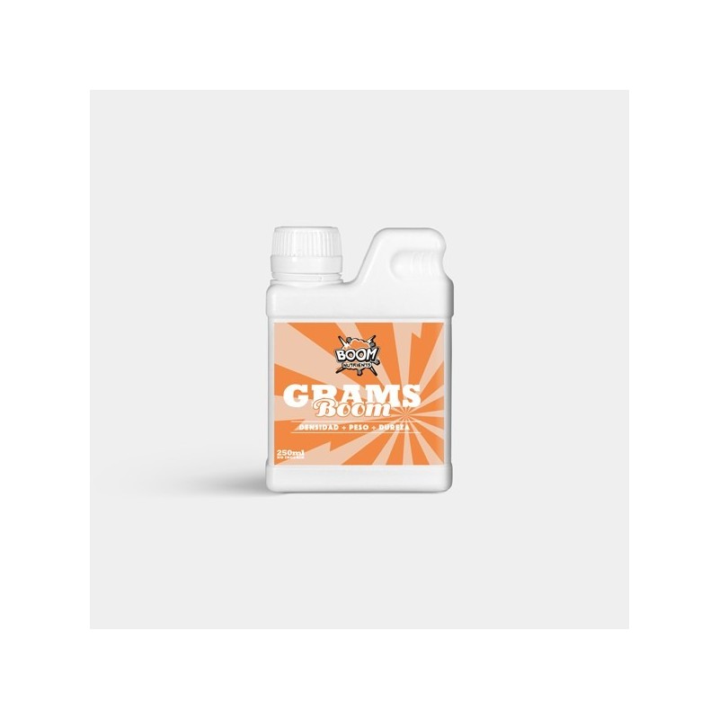 Fertilizante Gram Boom de Boom Nutrients en formato de 250 ml